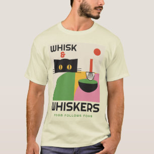Camiseta La forma sigue la espuma Bauhaus Gato Matcha