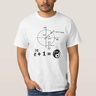 Camiseta La fórmula y la identidad de Euler
