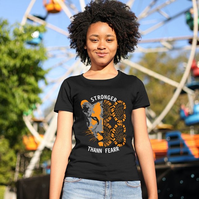Camiseta La fortaleza del tigre más que el miedo (Subido por el creador)