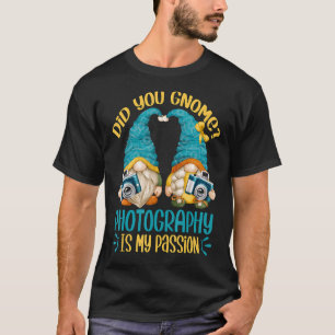 Camiseta La fotografía de Gnome es mi pasión 1