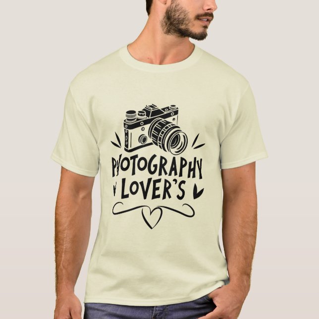 Camiseta "La fotografía es mi superpoder" (Anverso)