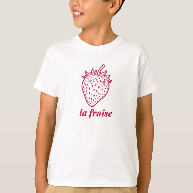 Camiseta La fraise (Anverso)