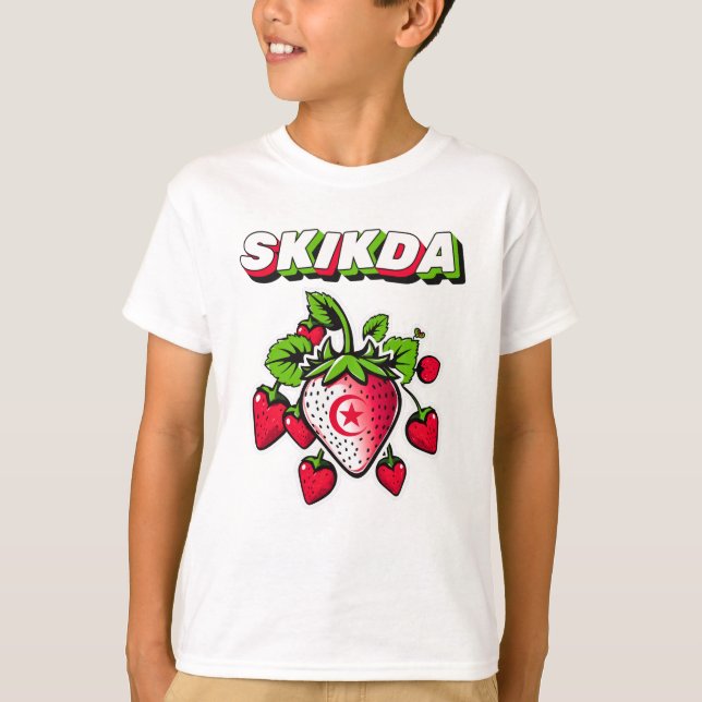 Camiseta La fraise de Skikda (Anverso)