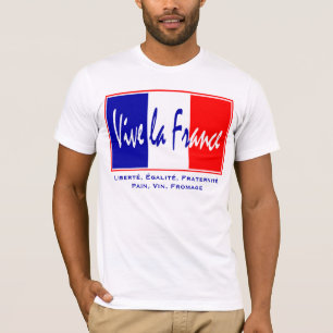 Camiseta La Francia - forma de vida francesa, el 14 de