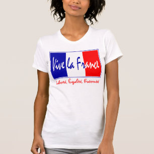 Camiseta La Francia - Liberté, Égalité, Fraternité de V