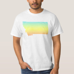Camiseta la frialdad de Montana se descolora
