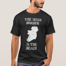 La frontera irlandesa es la playa