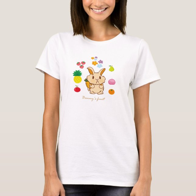Camiseta La fruta de Bunny (Anverso)