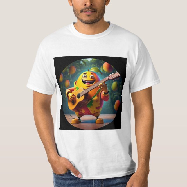 Camiseta La fruta guitarista del mango (Anverso)