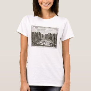 Camiseta La fuente en el laberinto en el placer principesco