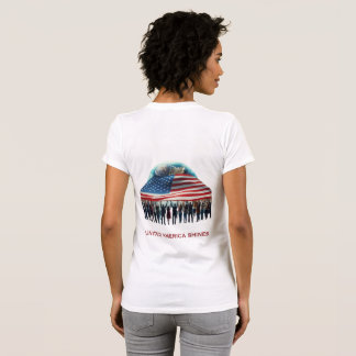 Camiseta La fuerza de los Estados Unidos brilla