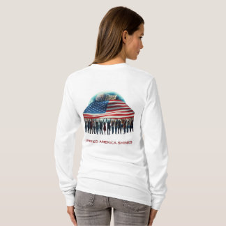 Camiseta La fuerza de los Estados Unidos brilla