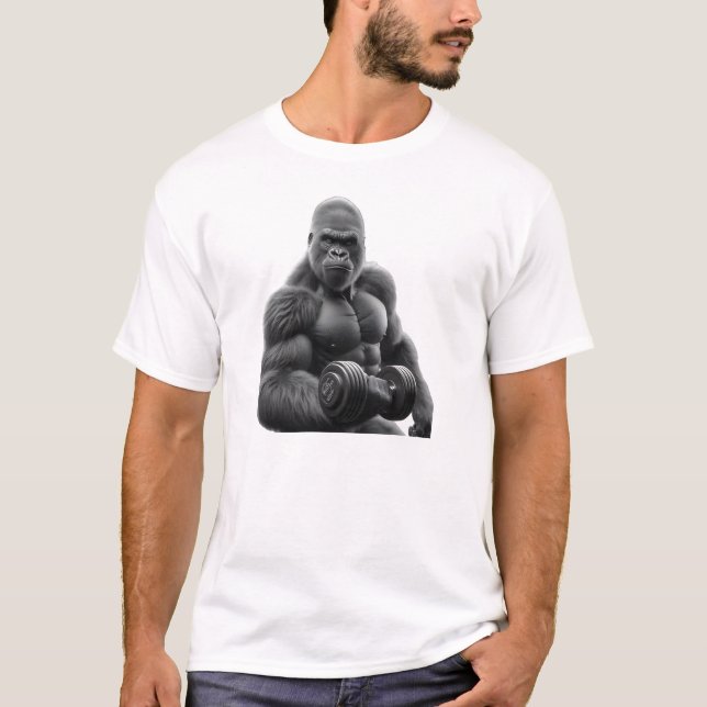 Camiseta La fuerza del gorila (Anverso)
