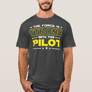 Camiseta La fuerza es fuerte con este regalo de trabajo div