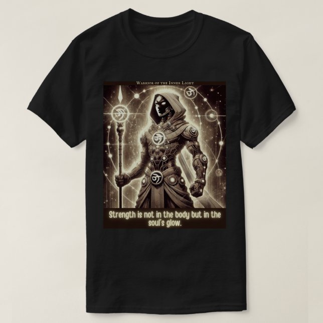 CAMISETA LA FUERZA NO ES EL HOMBRE DEL CUERPO (WOL-BHM-2025 (Diseño del anverso)