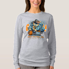 Camiseta La fuerza primitiva del baloncesto | Manga larga d