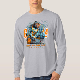 Camiseta La fuerza primordial del básquetbol | Men Long Sle