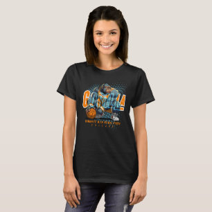 Camiseta La fuerza primordial del básquetbol   Mujer