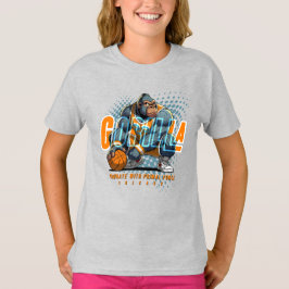 Camiseta La fuerza primordial del básquetbol | Niño