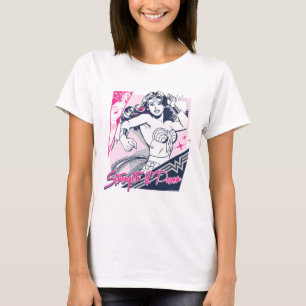Camiseta La fuerza y el poder de las mujeres maravillas