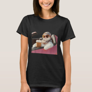 Camiseta La furia del meme que conduce al gato me consume h