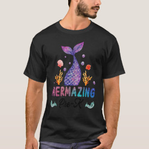 Camiseta La fusión de la sirena pre-kitana de vuelta a la e