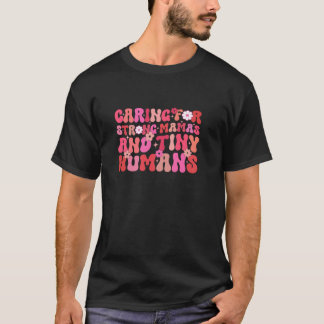 Camiseta La futura enfermera Groovy Doula Laborista y Deliv