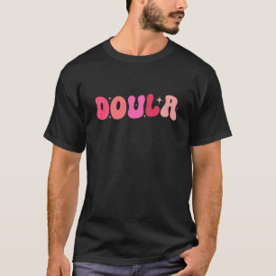 Camiseta La futura enfermera Groovy Doula Laborista y Deliv