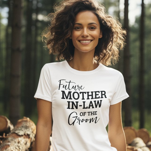 Camiseta La futura madre en la ley de Groom WV Boda (Subido por el creador)