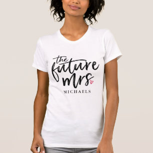 Camiseta La futura Sra. (Nombre)