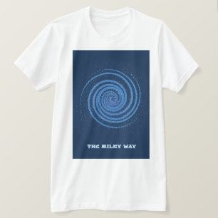 Camiseta La galaxia de la Vía Láctea