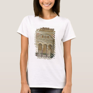 Camiseta La galería de la corte de leones en Alhambra,