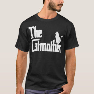 Camiseta La Gatamadre Gato Divertido Mamá Para Mujeres Gato