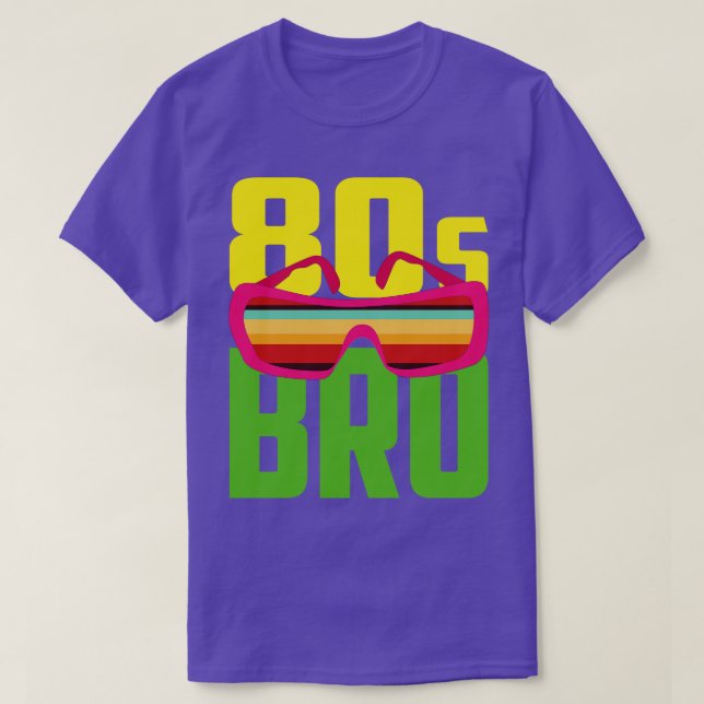 Camiseta La generación 80 retro 80 de los años 80 (Diseño del anverso)