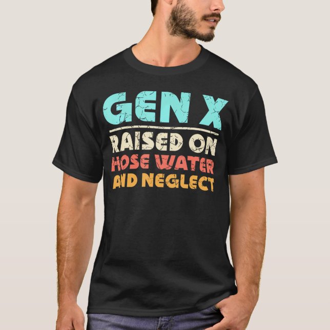 Camiseta La Generación X Se Levantó Sobre El Agua De La Man (Anverso)