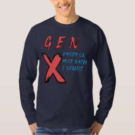 Camiseta La Generación X Se Levantó Sobre El Agua De La Man