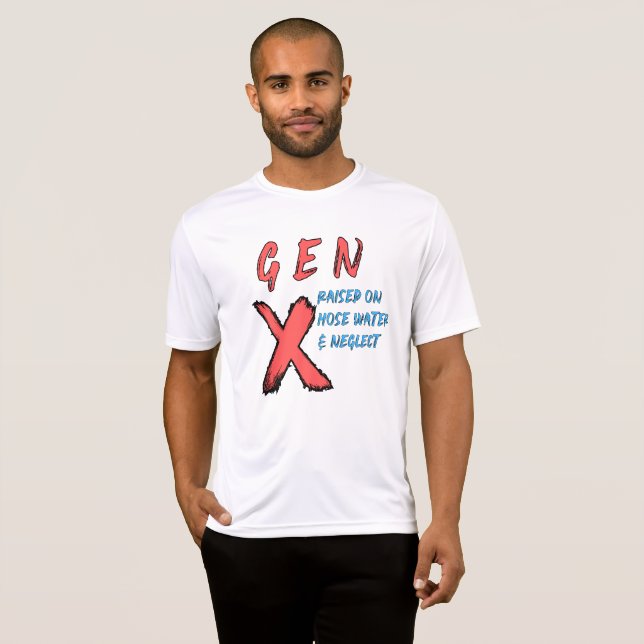 Camiseta La Generación X Se Levantó Sobre El Agua De La Man (Anverso completo)