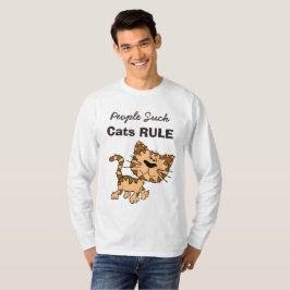Camiseta La Gente Apesta, Los Gatos Mandan