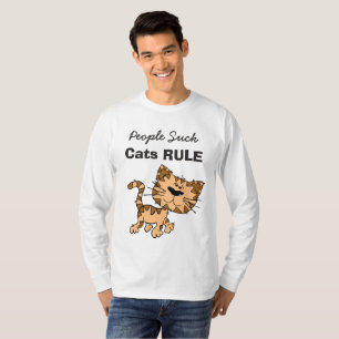 Camiseta La Gente Apesta, Los Gatos Mandan
