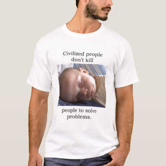 Camiseta La gente civilizada no mata