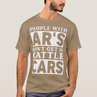 Camiseta La gente con armas no se mete en los coches de gan