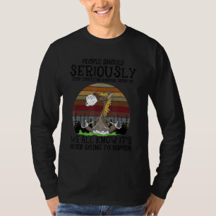 Camiseta La Gente De Caballos Debe Dejar Seriamente De Espe