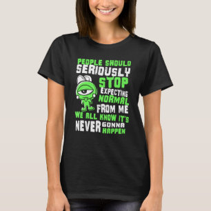 Camiseta La Gente Debería Dejar En Serio De Esperar Una Cut