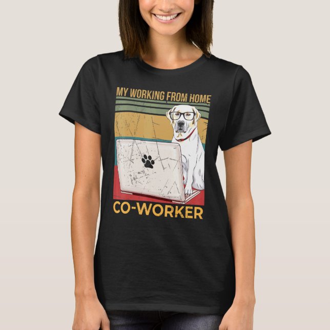 Camiseta La gente dice trabajo desde mi casa (Anverso)