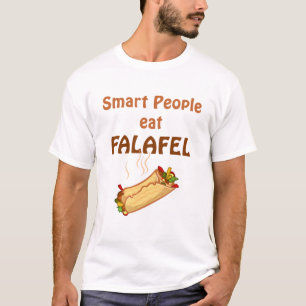 Camiseta La gente elegante come el falafel