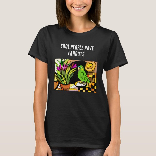 Camiseta La Gente Guay Tiene Loros (Anverso)