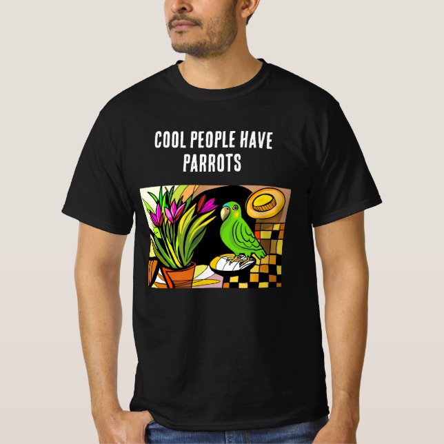 Camiseta La Gente Guay Tiene Loros (Anverso)