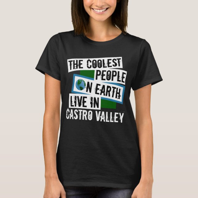 Camiseta La gente más fría de la Tierra vive en el Valle de (Anverso)