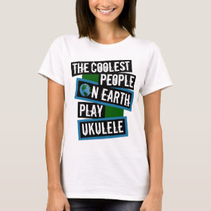 Camiseta La Gente Más Guay del Mundo Toca el Ukulele
