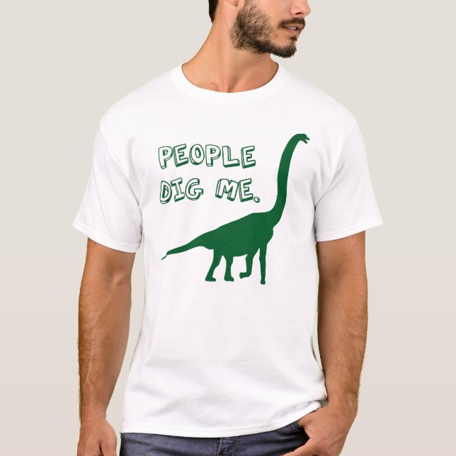 Camiseta La gente me cava (Anverso)
